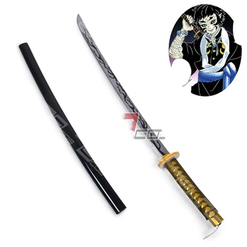 Anime iblis avcısı Kimetsu hiçbir Yaiba Kaigaku Cosplay Prop Çoğaltma Kılıç Kılıf ile Cadılar Bayramı noel hediyesi