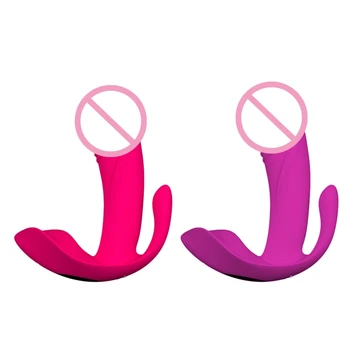 12 Titreşim Modları Giyilebilir Vibratör APP Uzaktan Kumanda Klitoral Stimülatörü Mini Masaj Şarj Edilebilir Yetişkin Seks oyuncakdropshipping