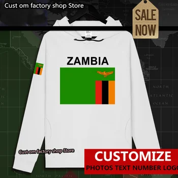 Cumhuriyeti Zambiya Zambiya ZMB mens hoodie kazaklar hoodies erkekler kazak streetwear giyim hip hop eşofman ulusal bayrak