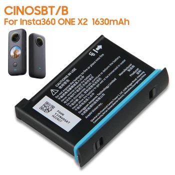 Yedek Pil CINOSBT/B Insta360 BİR X2 Şarj Edilebilir Kamera Pil 1630mAh