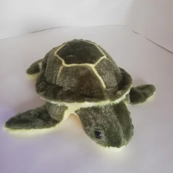 Güzel Yeşil Deniz Kaplumbağası peluş oyuncak Yaklaşık 25 cm Karikatür Kaplumbağa Yumuşak Bebek Çocuk Oyuncak Doğum Günü Noel Hediyesi b0489