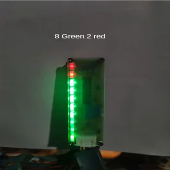 Ücretsiz Kargo 2 ADET Ses kontrolü pick up ritim ışık, ses aktif pick up ritim ışık, renkli LED çevre ışık çubuğu,