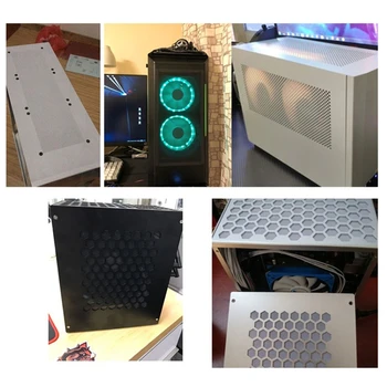 1 Adet 30x100cm Bilgisayar Kasası Fan Toz Filtresi Örgü PVC Bilgisayar PC KASA Fanı Toz Geçirmez Filtre Kapağı İzgaralar Beyaz