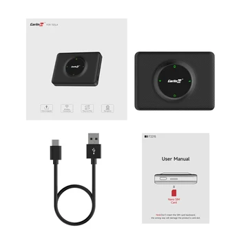 Araba tv kutusu Kablosuz CarPlay Tesla Adaptörü Aı Kutusu WiFi 5G-Connect Yükseltme Otomobil Elektronik Ürün Aksesuarları