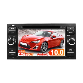 2 Din DSP Android 10 4GB Araba CD DVD oynatıcı GPS Harita Navigasyon otomobil radyosu FORD 2006 İçin Araba Multimedya Oynatıcı Kafa Ünitesi Pano
